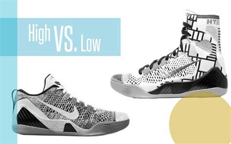 high top vs low top basketball